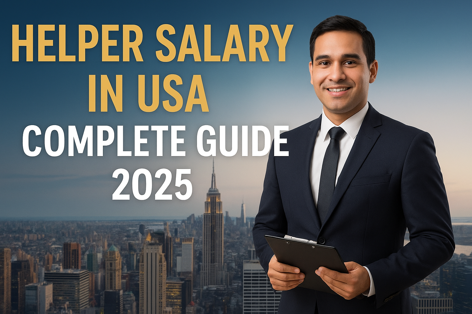 Helper Salary in USA 2025